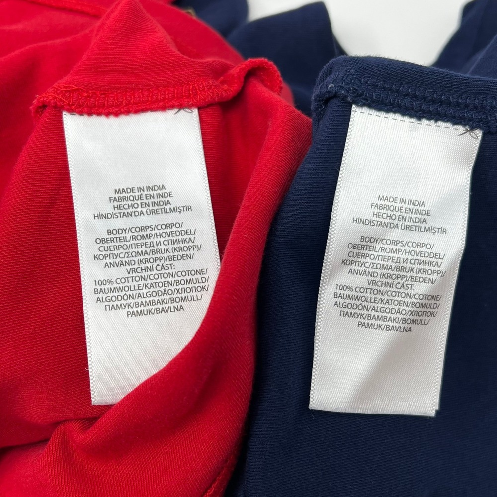 Ralph Lauren Kids 24M Cotton Interlock 1/4 Zip Pullover Sweater Lot of 2 - Picture 8 of 9